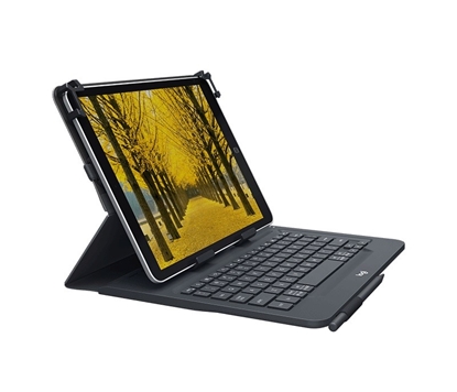 Attēls no Logitech Universal Folio with integrated keyboard for 9-10 inch tablets