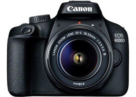Picture of Canon EOS 4000D + EF-S 18-55mm III SLR Camera Kit 18 MP 5184 x 3456 pixels Black
