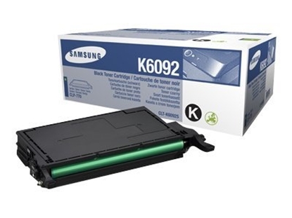 Picture of Samsung CLT-K6092S Black Original Toner Cartridge