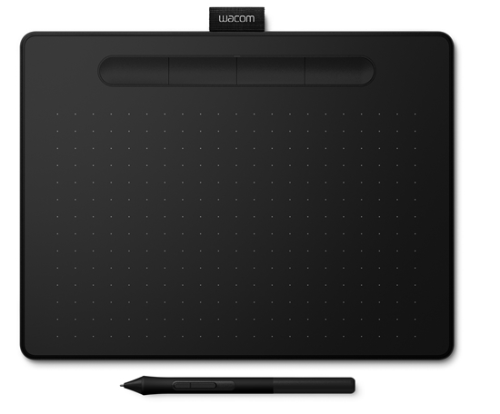 Изображение Wacom Intuos M Bluetooth 2540lpi 216 x 135mm USB/Bluetooth Black graphic tablet