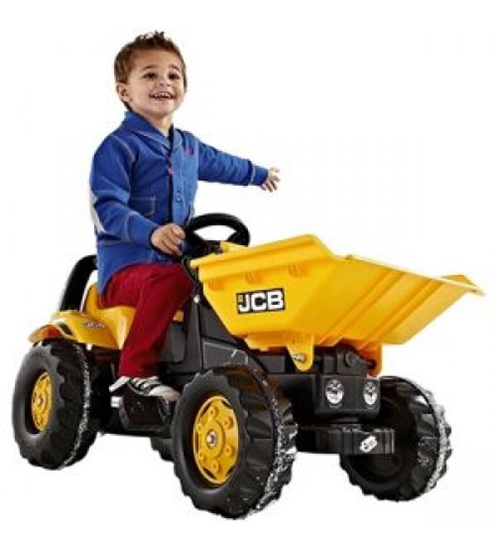 Изображение Bērnu traktors ar pedāļiem rollyKid Dumper JCB (2,5-5 gadiem) 024247 Vācija