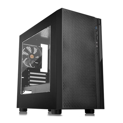 Picture of Versa H18 microATX USB3.0 Window - Black 