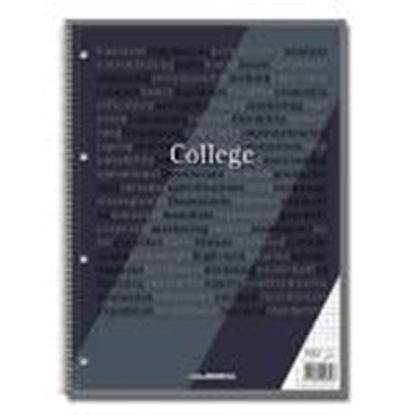 Picture of Klade rūtiņu A4/80 lapas ar spirāli, AURORA