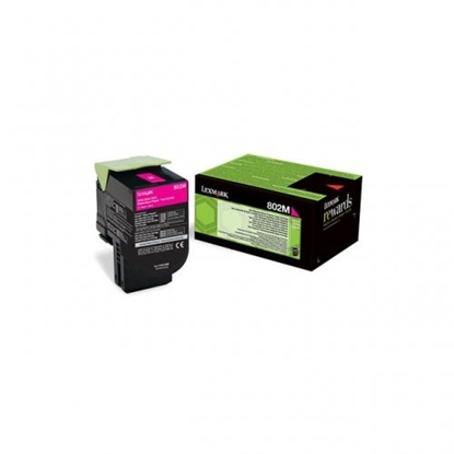 Attēls no Lexmark 802M toner cartridge 1 pc(s) Original Magenta