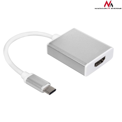 Изображение Adapter USB-C - HDMI metalowa obudowa MCTV-841 