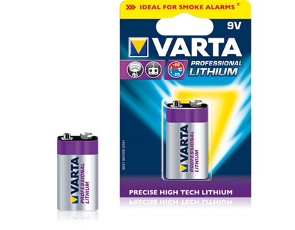 Picture of 1 Varta Ultra Lithium 9V-Block 6 LR 61