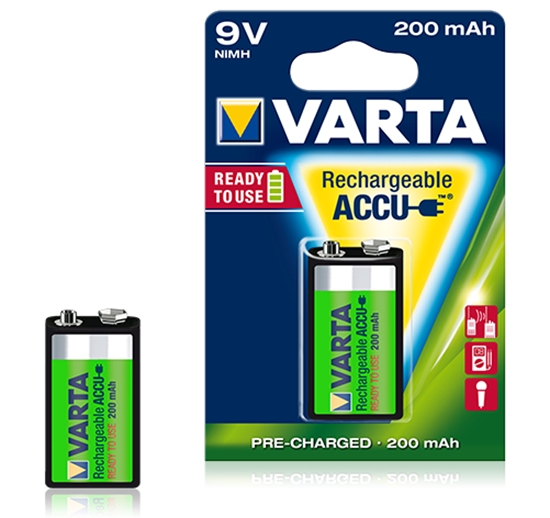 Изображение 1 Varta Rechargeable Accu Power 9V 200 mAh