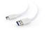 Изображение Kabelis Gembird USB-A Male - USB Type-C Male 3m White