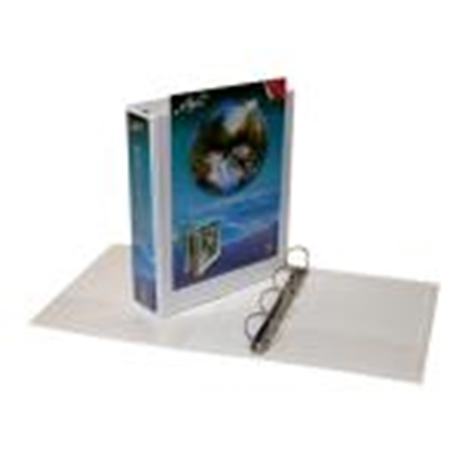 Picture of Mape Panorama A4 ar 4D riņķiem, D=40mm,  balta ar plēvi,  Elfen