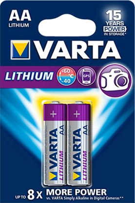 Attēls no 10x2 Varta Ultra Lithium Mignon AA LR 6