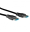 Изображение ROLINE USB 3.0 Cable, Type A M - A M 1.8 m