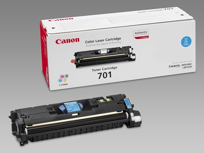 Изображение Canon 701 toner cartridge 1 pc(s) Original Cyan