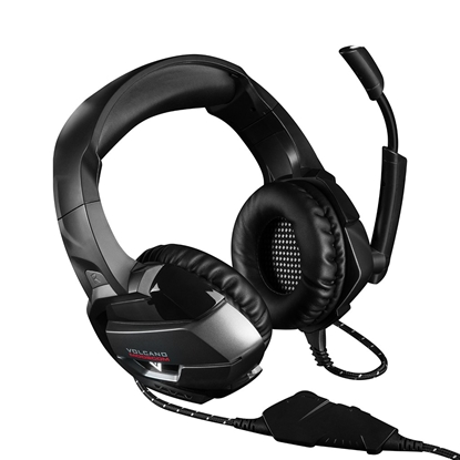 Picture of Modecom Volcano MC-859 Bow Gaming Headset with Microphone / 3.5mm / 2.2m Cable / Black