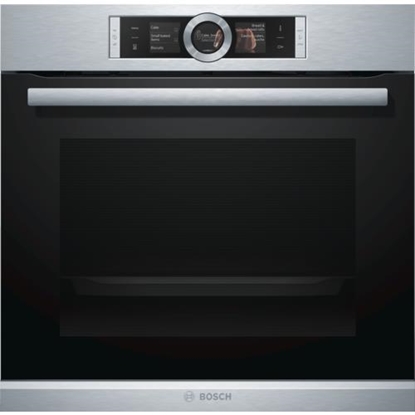 Attēls no Bosch Serie 8 HBG6764S1 oven 71 L 3650 W A+ Black, Stainless steel