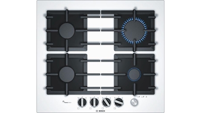 Attēls no Bosch Serie 6 Gas cooktop PPP6A2M90 4 fields white color Built-in 60 cm 4 zone(s)