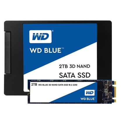 Attēls no Western Digital Blue 3D internal solid state drive 2.5" 250 GB Serial ATA III