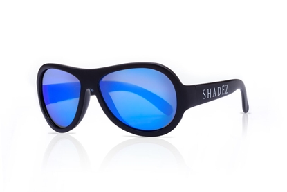 Obrazek Akcija! SHADEZ Classic Black Junior bērnu saulesbrilles, 3-7 gadi