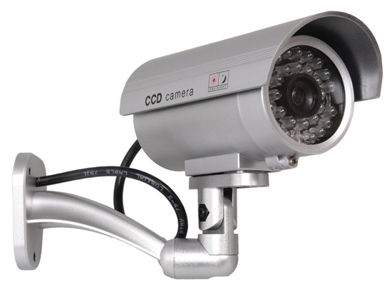 Picture of Atrapa kamery IR9000 S IR LED srebrna 