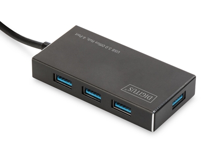 Изображение D1GITUS USB 3.0 Office Hub 4Port incl. Power Supply DA-70240-1