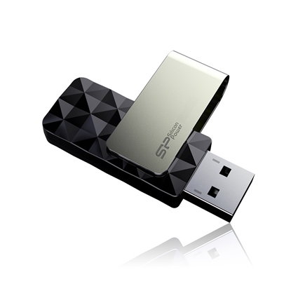 Attēls no Silicon Power flash drive 16GB Blaze B30 USB 3.0, black