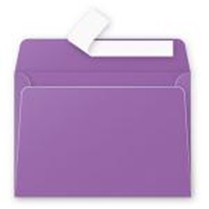 Attēls no Aploksne C6 114x162mm violeta krāsa