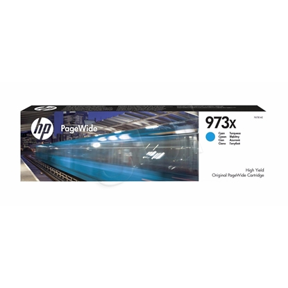 Picture of HP F6T81AE PageWide ink cartridge cyan No. 973 XL