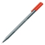 Изображение STAEDTLER Flomasterveida pildspalva   TRIPLUS fineliner 0.3mm sarkana krāsā