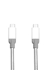 Picture of Verbatim USB-C to USB-C Stainless Steel Sync & Charge Cable USB 3.1 GEN 2 30cm