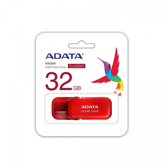 Изображение MEMORY DRIVE FLASH USB2 32GB/RED AUV240-32G-RRD ADATA