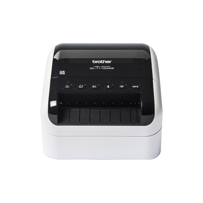 Picture of Brother QL-1110NWB label printer Direct thermal 300 x 300 DPI 110 mm/sec Wired & Wireless DK Wi-Fi Bluetooth