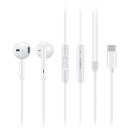 Изображение Huawei 55030088 headphones/headset Wired In-ear Calls/Music USB Type-C White