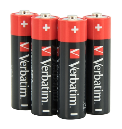 Picture of 1x10 Verbatim Alcaline battery Migono AA LR 06            49875