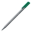 Attēls no STAEDTLER Flomasterveida pildspalva   TRIPLUS fineliner, 0.3mm, zaļa tinte