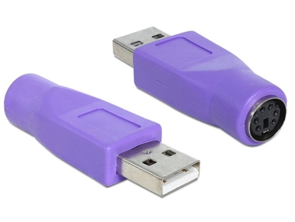 Attēls no Delock Adapter USB Type-A male > PS/2 female