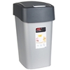 Picture of Atkritumu tvertne Curver Flip Bin 25L sudr./pelēks