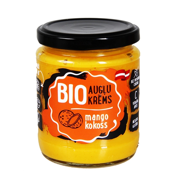 Picture of Augļu krēms Rūdolfs Bio mango, kokoss 245g