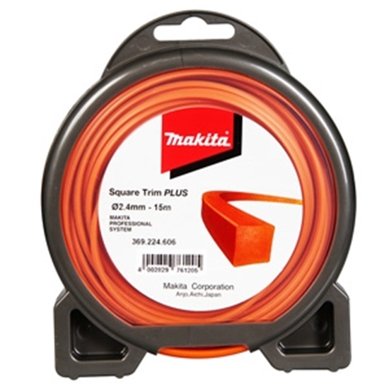 Picture of Aukla trimmerim 2.4mm/15m kvadrātveida