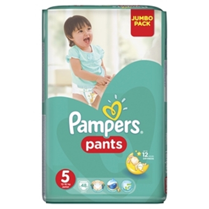 Изображение Autiņbiksītes Pampers Pants S5 48gab.
