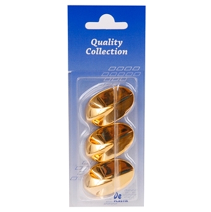 Изображение Āķis ovāls vidējais pašlīmējošs zeltīts