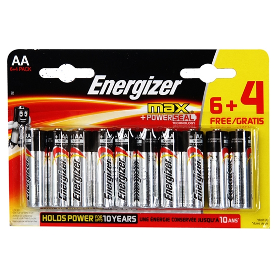 Picture of Bar.el. Energizer AA Max 6+4gab