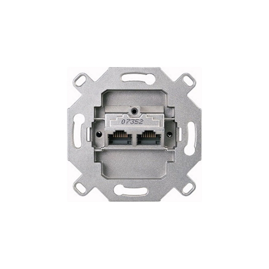 Изображение Data rozete Merten 2xRJ45 CAT6