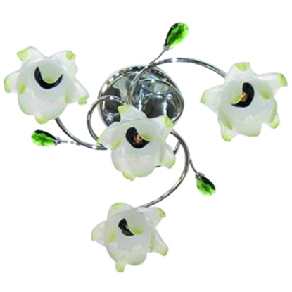 Attēls no Gr.lampa 4x40W E14 hroma