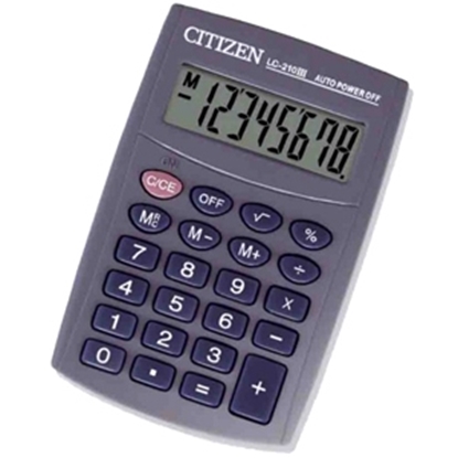 Изображение Kalkulators Citizen LC-110 melns