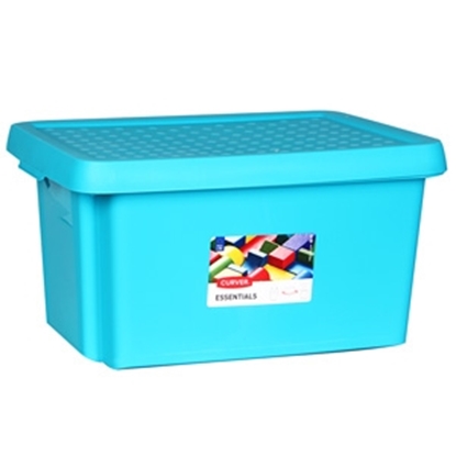 Picture of Kaste ar vāku Essentials 16l, 21x30x40cm zila