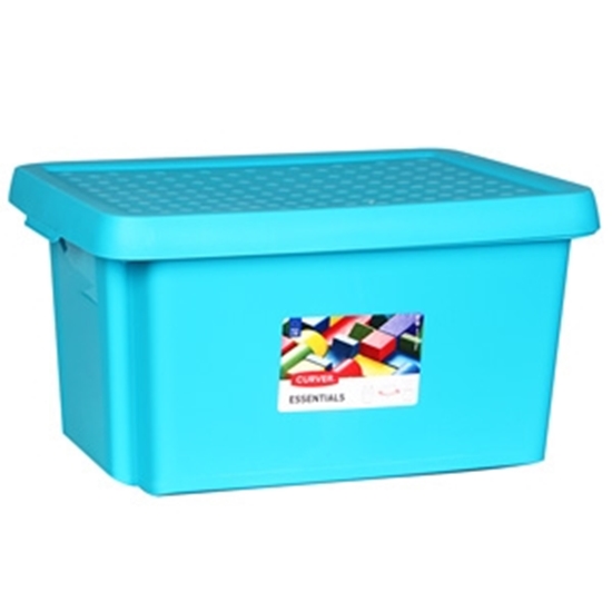 Picture of Kaste ar vāku Essentials 16l, 21x30x40cm zila