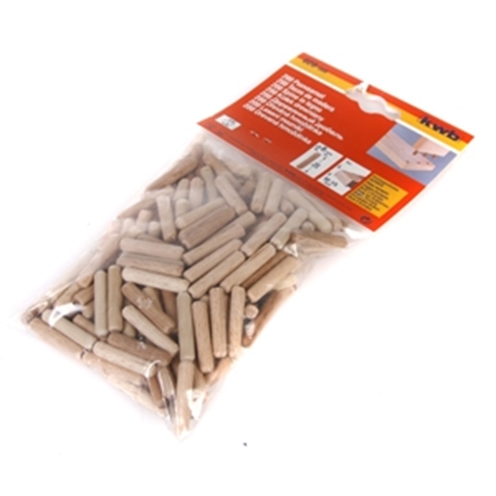 Picture of Koka dībeļi 200gab. 6mm