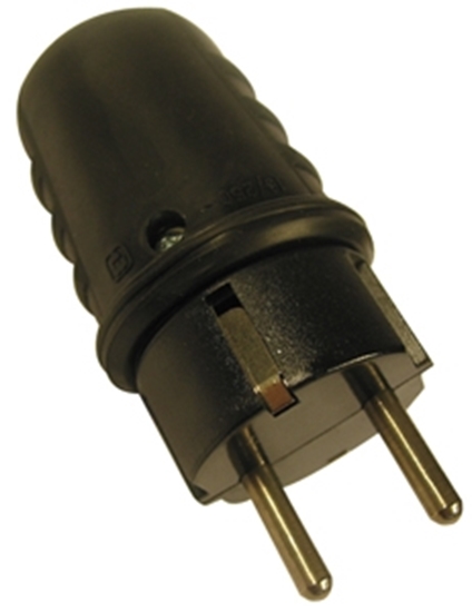 Picture of Kontaktdakša 16A IP44 melna