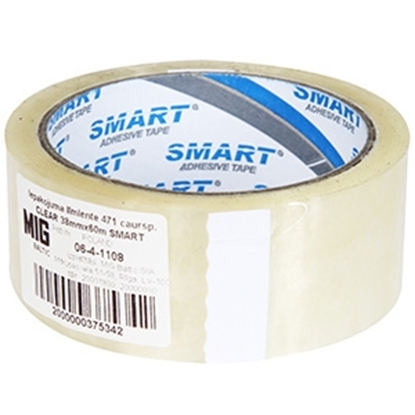 Изображение Līmlenta iepak.Clear caursp.38mmx60m