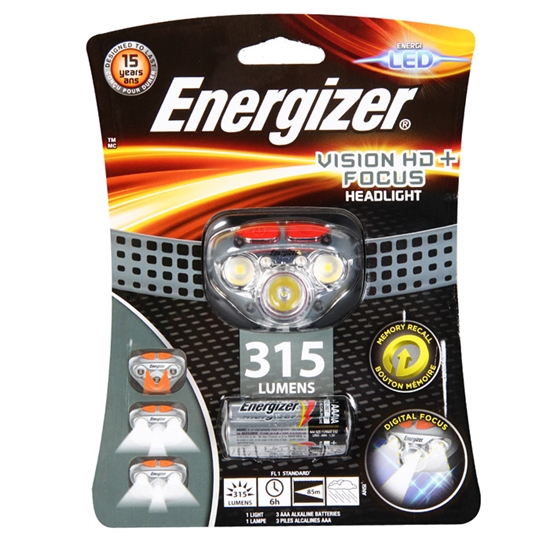 Picture of Lukturis Energizer Vision HD galvas 3xAAA