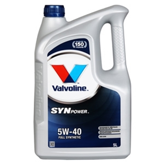 Изображение Motoreļļa Valvoline SynPower 5W40 5l